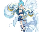 TRPG用立ち絵イラスト制作します イメージしているオリジナルキャラクターを形にします。 イメージ4