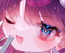 キラキラ透明なアイコン描きます 透明感たっぷりのアイコンならお任せ！他サービスにて実績多数！ イメージ6