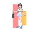 あなただけのイラストを制作します パキッとした鮮やかな絵をあなたへ イメージ2