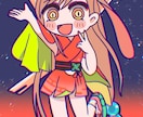 ダークポップ系SDイラストを描きます 4頭身前後の闇や病みを感じるイラストを描かせてもらいます！ イメージ4