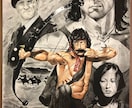 リアルな水彩画で映画ポスター風に仕上げます 水彩画で映画ポスターのような世界に一つの作品お描きします！！ イメージ2