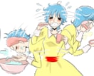 昭和の少女漫画風★アピール抜群のイラスト描きます １枚絵から漫画まで、広告・YouTube・インスタにも！ イメージ7
