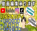 ハイクオリティー／３日以内に納品／動画編集承ります 貴方にTOP YouTuberの様なクオリティの高い動画を イメージ1