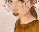 水彩絵具で優しいタッチの似顔絵お描きします 東京都内で活動中のプロのイラストレーターです。 イメージ4