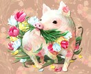 SNSフォロワー様専用●ペットを可愛い絵にします 写真とは違う思い出を飾って残せる イメージ4