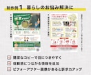 内容整理からチラシを制作します 何を書けばいいか迷うチラシを分かりやすい形にします イメージ6