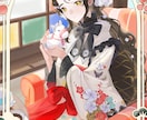 世界観に浸れるイラストを制作いたします 歌ってみた・サムネ・挿絵で、世界観まで妥協したくないあなたへ イメージ4