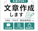 ChatGPTでブログ・SNS文章作成しますます 丸投げOK｜SNS・ブログ文章を丁寧に作成 イメージ1