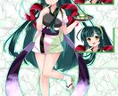ラフ提出まで無料】キャラクター立ち絵制作します スピード納品！最短1週間以内！ご相談、見積もり、ラフ提出無料 イメージ6