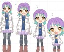 SNSや配信等に！かわいいちびキャラ描きます SNSや配信等に使えるミニキャライラストをお描きします！ イメージ5