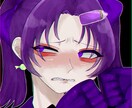 1枚絵を作成します 顔〜上半身のイラストを作成します！ イメージ4