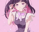 キャラメインの目を引く一枚イラスト描きます 簡易背景は無料！初めての方も丁寧に対応します イメージ8