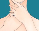 アイコンを描きます 女の子中心に、手や足だけのアイコンもお描きします イメージ2