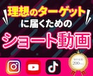 売上貢献に繋がるショート広告動画編集 承ります TikTokやInstagramのショート広告を作成します！ イメージ1
