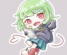 ゆる〜いでふぉるめSDイラストお描きします あなたのキャラクター　可愛く描かせてくださいませんか？ イメージ3