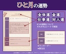 今月の勝負日がわかるオーダー開運カレンダー作ります 金運・仕事運・ラッキーデーの波を先読み！紫微斗数で占います。 イメージ5