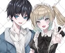 商用OKとびきり可愛い！イラストお描きします 透明感のあるゲームやアニメのようなイラストをお届け！ イメージ2