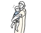 思わず微笑む、心温まる似顔絵で思い出を形にします 大切な人への贈り物に、シンプルな似顔絵をお届け！ イメージ4