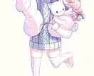 お試し価格1500円～かわいい✿イラスト描きます 貴方のお好きなキャラクターやウチの子をぜひ描かせてください✿ イメージ2