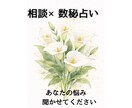 相談×数秘　どんな悩みもゆっくり一緒に整理します 貴方の悩みを聞かせてください。否定せず言語化→行動まで。 イメージ1