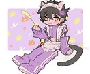 商用可/男女どちらも可　カラーイラスト描きます 1枚絵が得意です。サムネ、バナー、立ち絵なども承ります イメージ2