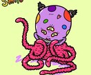 ポップなキャラクター・人物・動物イラスト作成します アイコン・グッズ・プレゼント用などに！オリジナルイラスト作成 イメージ5