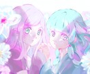 魅せる。イラスト描きます 光や透明感で魅せるイラストを描きます。 イメージ4