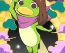 パキッ！とした可愛いイラストます メリハリの利いた色のイラスト。 イメージ6