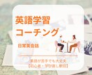 １か月あなたに合ったパーソナル英語コーチングします 【初心者・学び直し歓迎】週１面談＆レッスン＋オリジナル課題 イメージ1