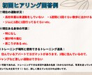 目的と生活に合わせたトレーニングメニュー作成します 【1週間分】のメニューを作成！モニター限定【食事アドバイス】 イメージ7