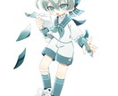 商用OK！全身デフォルメの可愛い立ち絵描きます グッズ・配信・ゲームに使いやすい★あなただけのキャラクター イメージ6