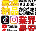 安価で動画制作いたします 修正二回まで無料！最安目指します！ イメージ1