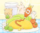 絵本や小説の挿し絵お描きします 商用◎あたたかさ感じる優しいタッチで物語を彩ります。 イメージ9