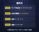 素材なしOK！ランキング・解説ショート動画作ります 台本から絵・字幕・ナレーション・BGMまで一式で納品 イメージ4