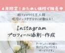 Instagramのプロフィールを添削・作成します ほんの少し変えるだけでターゲットに刺さるプロフィールが作れる イメージ1