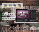 動画編集｜カット対応します 30分以内の動画素材を7,000円で編集します。 イメージ1