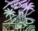 ネオンでポップな似顔絵やオリジナルアイコン描きます アイコンだけでなく、プレゼントや広告等でもご利用頂けます★ イメージ4