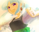 あなたの創作キャラをいい感じに描きます いただいた資料とお伺いした内容を元に一枚絵をお渡しします。 イメージ2