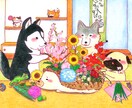 まるで絵本のようなポストカード作ります 絵本のようなかわいい世界を旅してみませんか？ イメージ4