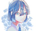 可愛く儚いアイコンお描きします SNSアイコンにいかがでしょうか！ イメージ3