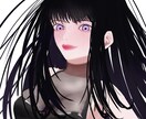 透明感のある美少女イラスト（顔アップ）描きます 透明感ある顔アップアイコン制作します イメージ3