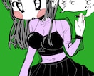 不思議ｶﾜｲｲイラスト・漫画調似顔絵等描きます 模様いっぱい鮮やかなイラスト〜似顔絵まで！ イメージ7