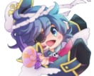 最短翌日お届け！お好みのかわいいちびキャラ描きます 二次商用利用可！オリジナルアイコンやキャラクターグッズ等に！ イメージ5