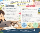 箇条書きや下書きを読みやすい文章に整えますます メモを送るだけ。伝わる文章に丁寧に整えます イメージ2