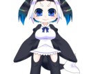 LIVE2D用パーツ分けイラスト制作します むっちり低頭身のVtuberになりたい！という方向けです。 イメージ3
