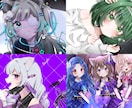 歌ってみた動画向けサムネイルイラスト描きます あなただけのイラストで歌ってみた動画をより魅力的に！ イメージ8