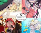 進捗報告５日おき、最短５日で納品できます キャラクターの特徴をつかんだ雰囲気のあるイラストを描きます イメージ1