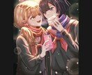一枚絵制作いたします 活動者様、ゲーム制作者様等でイラストが必要な方へ イメージ2