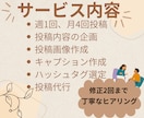 発信に悩むあなたのインスタ運用担当になります 投稿づくりから運用まで、あなたの発信をサポートします。 イメージ4