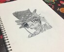 アニメの鉛筆画かきます アニメの鉛筆画が欲しい人におすすめ イメージ1